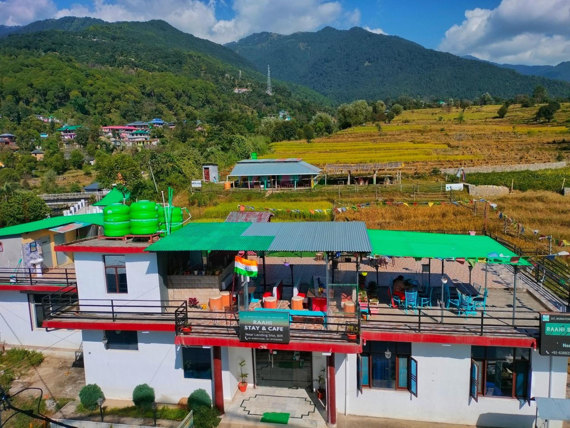 Raahi Stay, Landing Site Bir - Stay & Cafe المظهر الخارجي الصورة