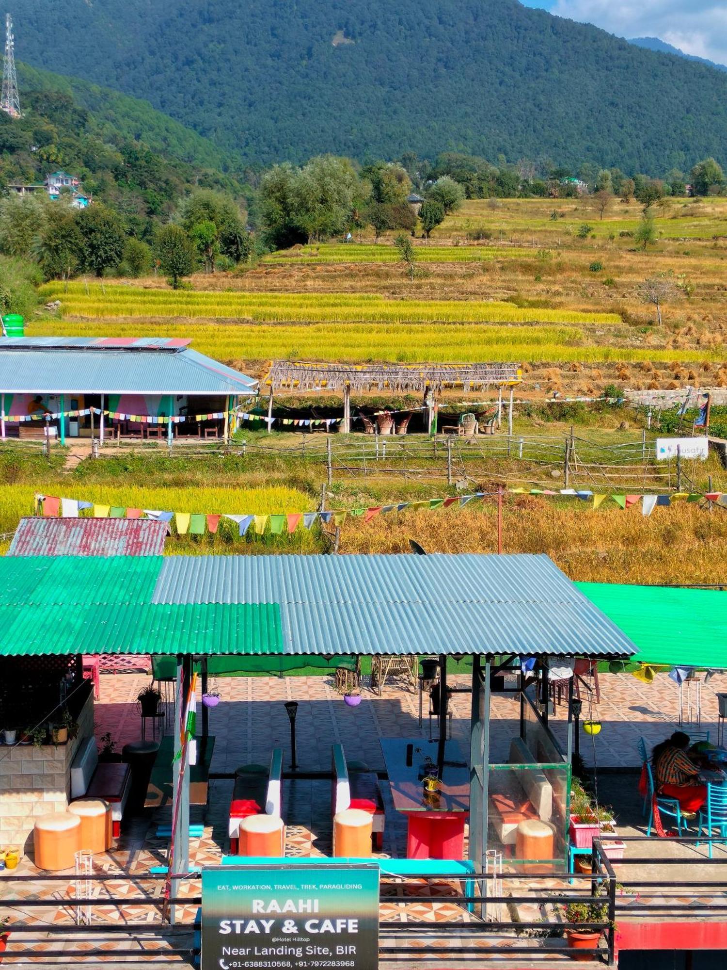 Raahi Stay, Landing Site Bir - Stay & Cafe المظهر الخارجي الصورة